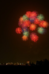 夜空の線香花火