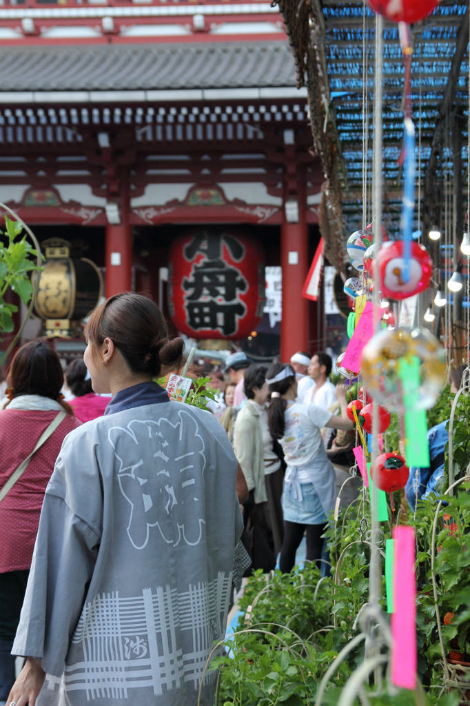 ほおずき市の一番