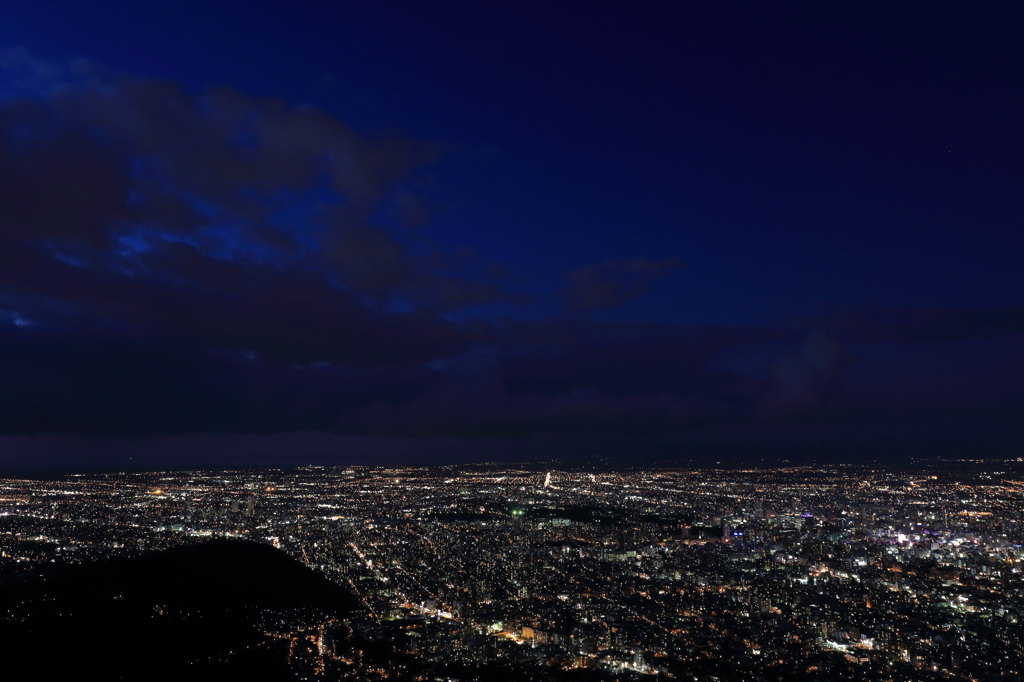 藻岩山より