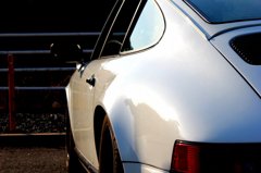 サーキットにて
