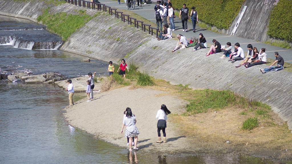 鴨川遊び