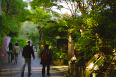 興福寺までの通り