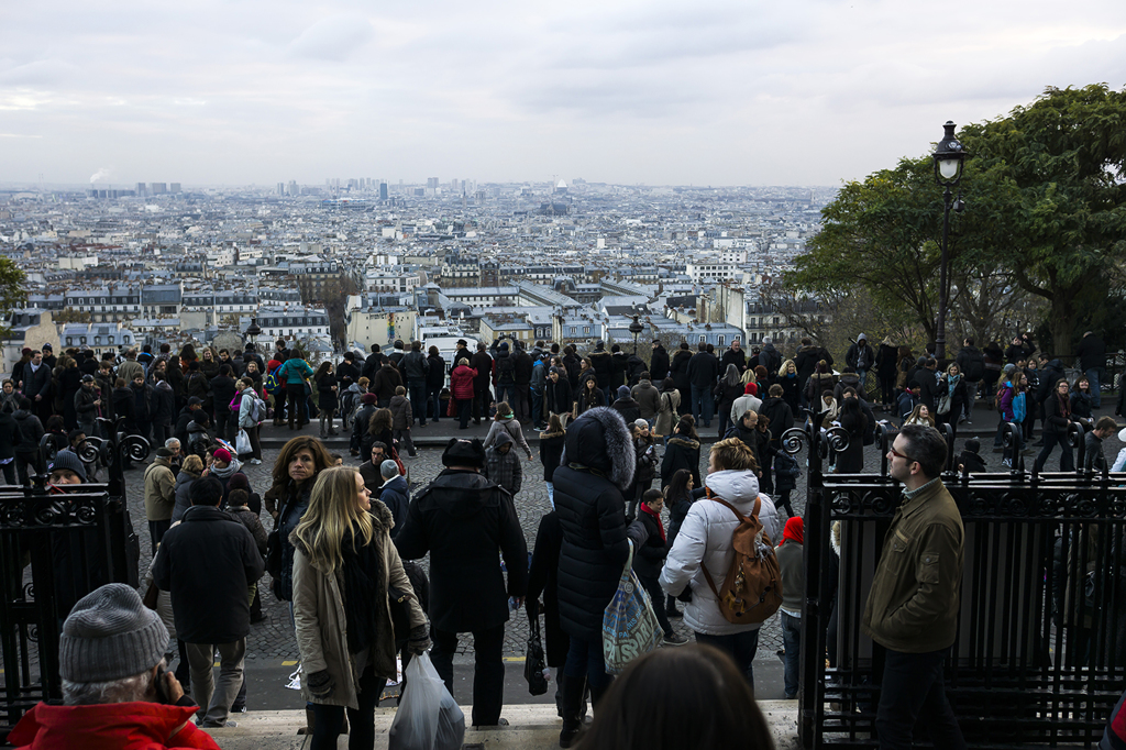 サクレクール寺院からの景色