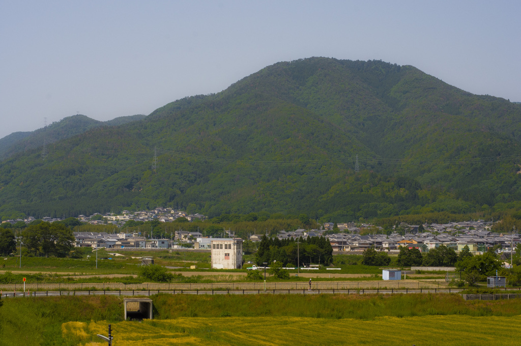 JR亀岡からの景色