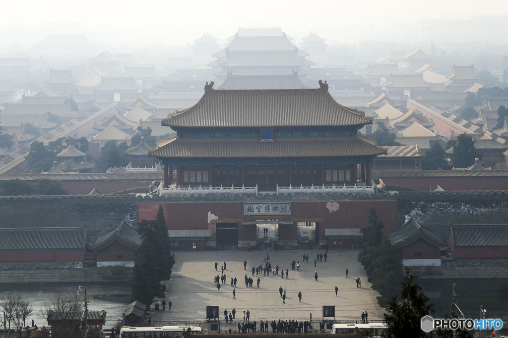 景山公園から紫禁城