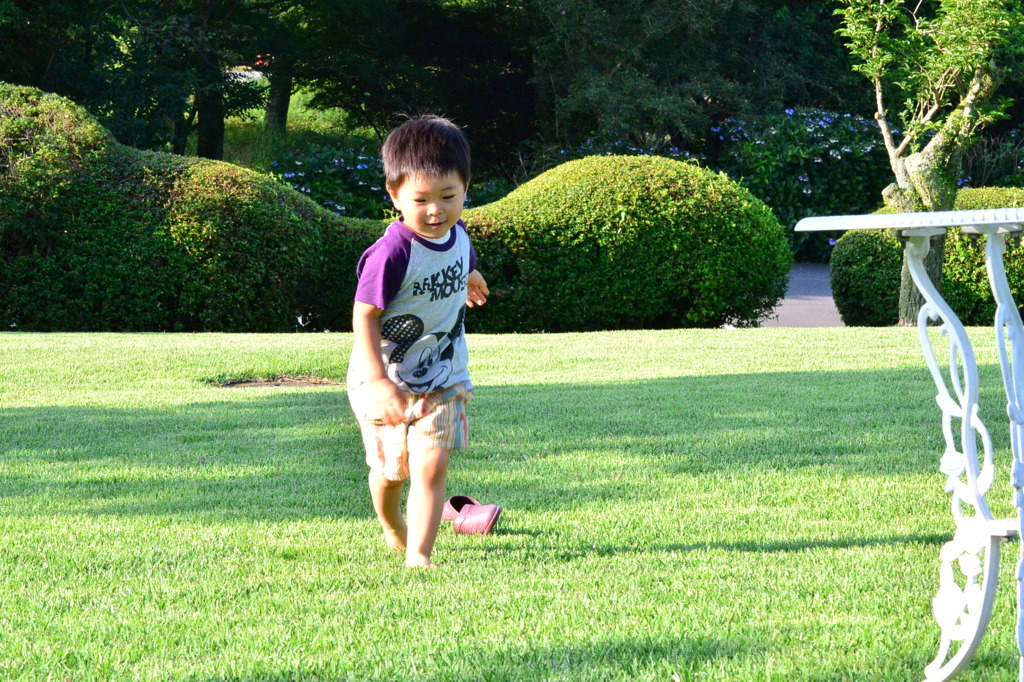 バックスィング。