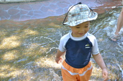水遊び②