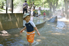 水遊び①