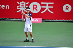 錦織のフォア