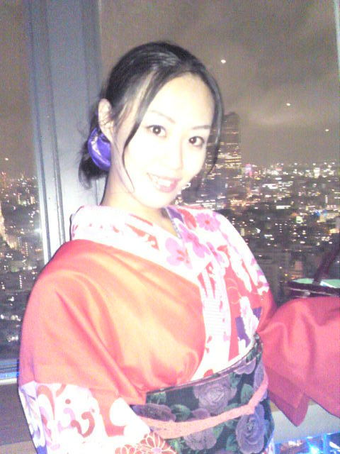 浴衣　de　東京タワー