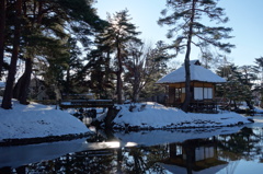 雪の庭園