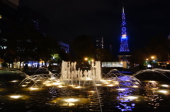 札幌テレビ塔　夜景