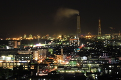働く町