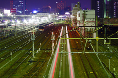 鉄道と街のW夜景４