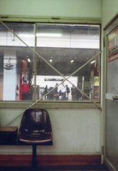 香椎駅の待合室