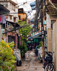 サムセン地区の路地