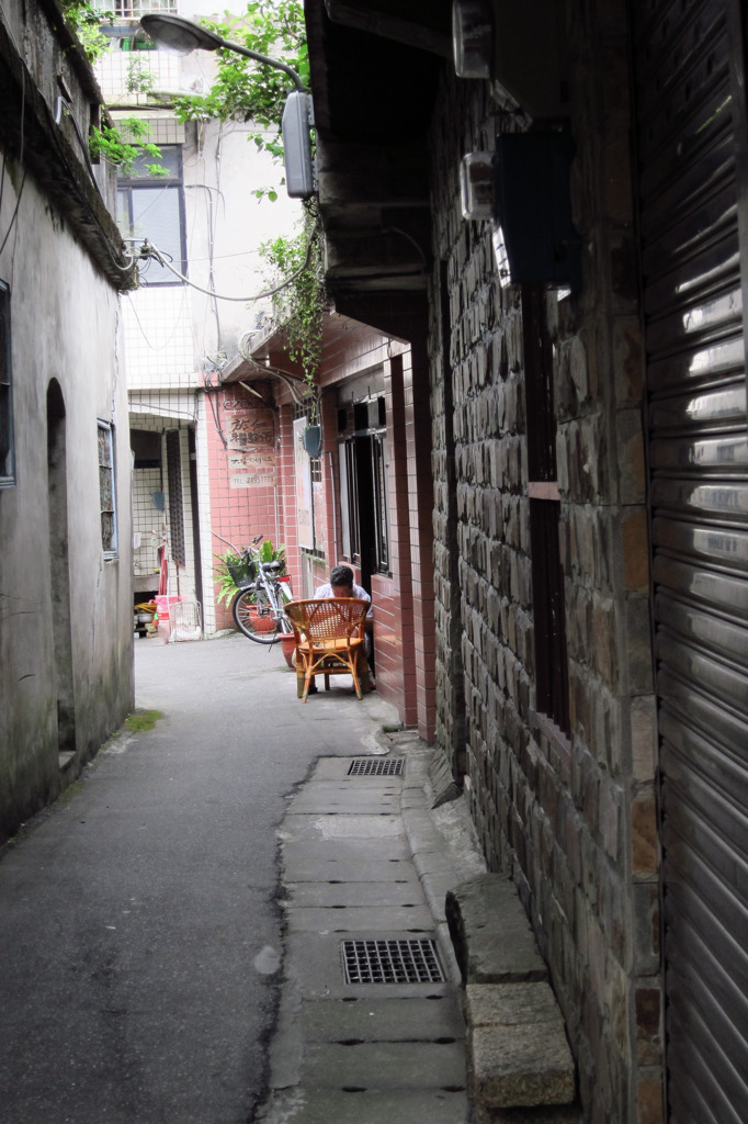 平渓の路地