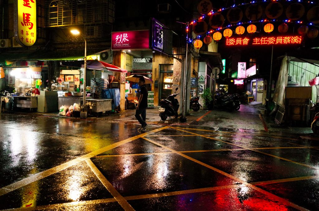 台北下雨