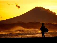Fuji and surfers#5