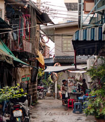サムセン地区の路地＃２