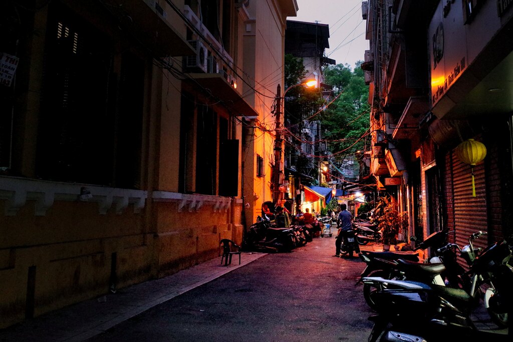 橙色灯