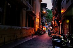 橙色灯