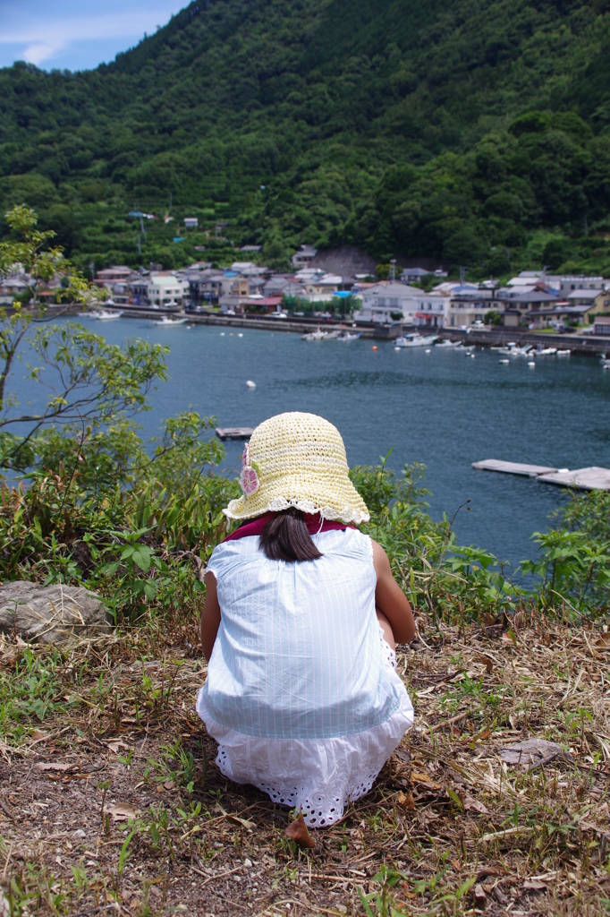 景色も見てね