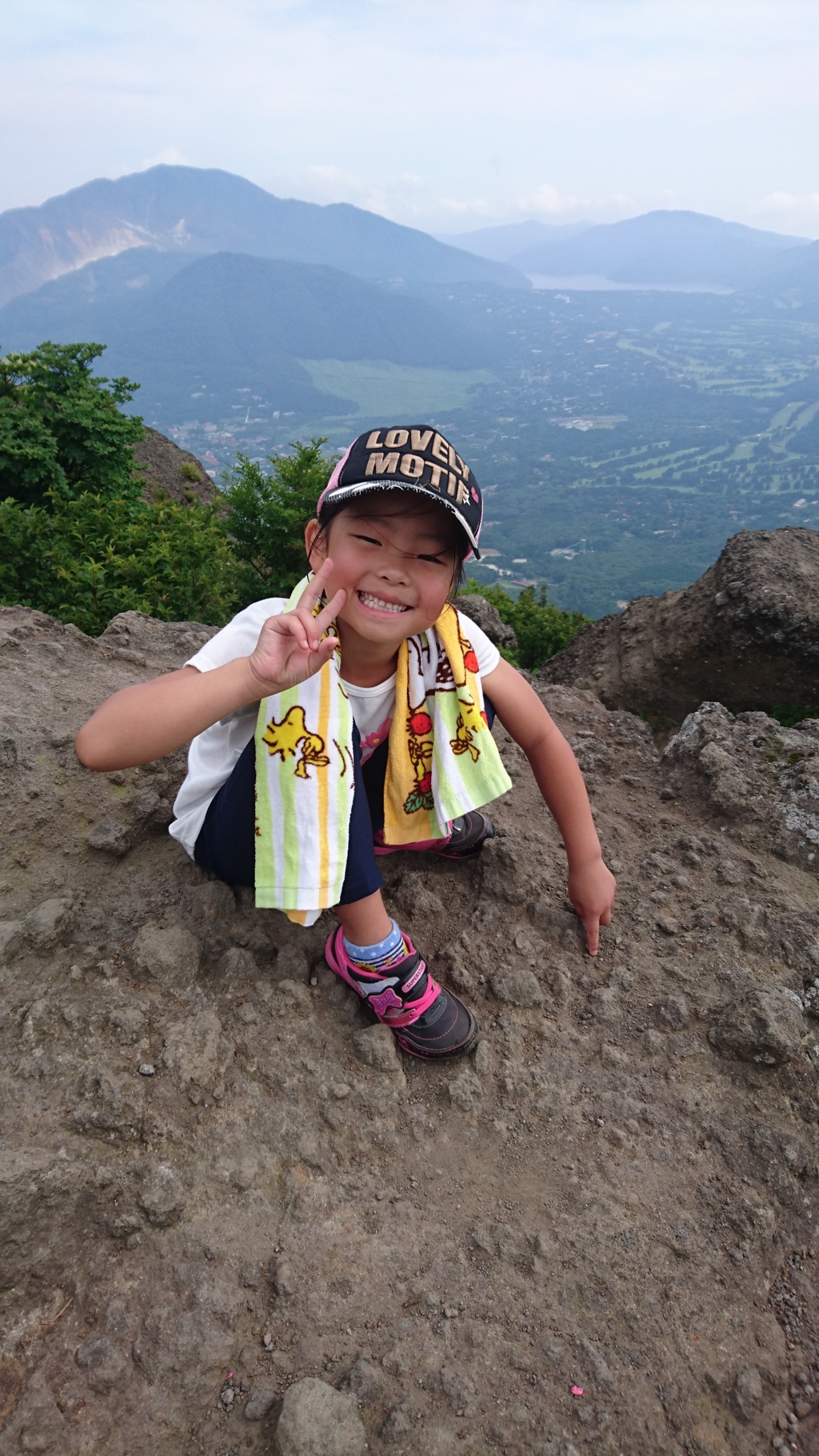 ミーちゃんと金時山