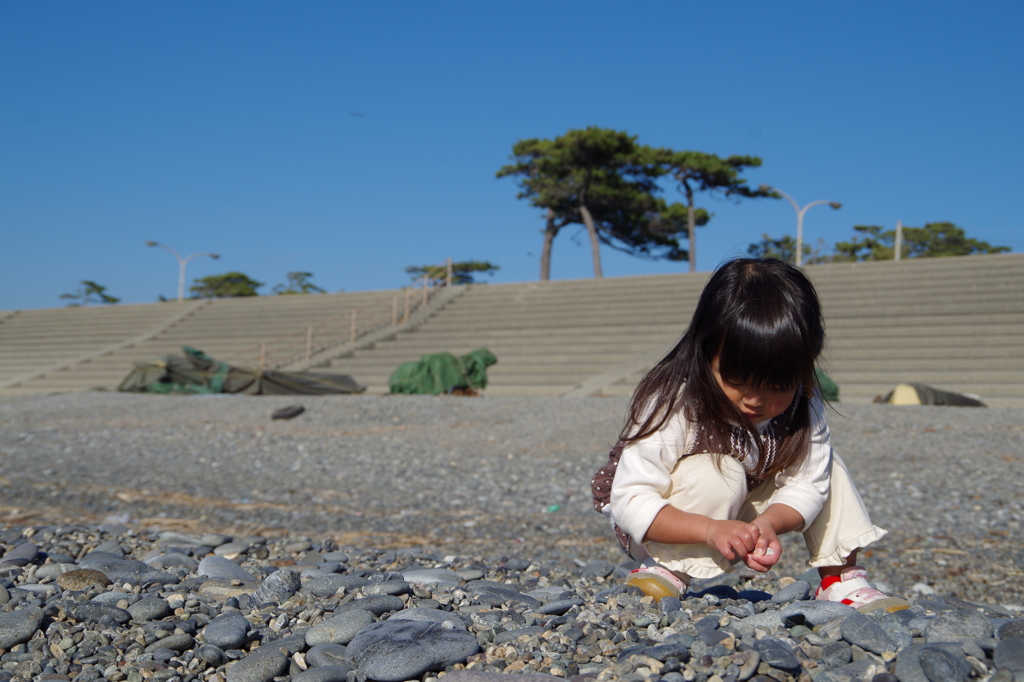 白い石　白い石・・・・・