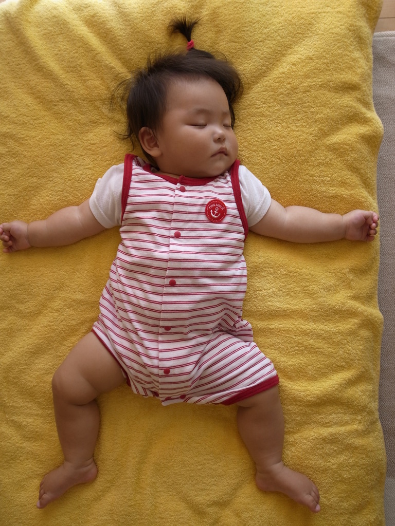 大の字　（笑）