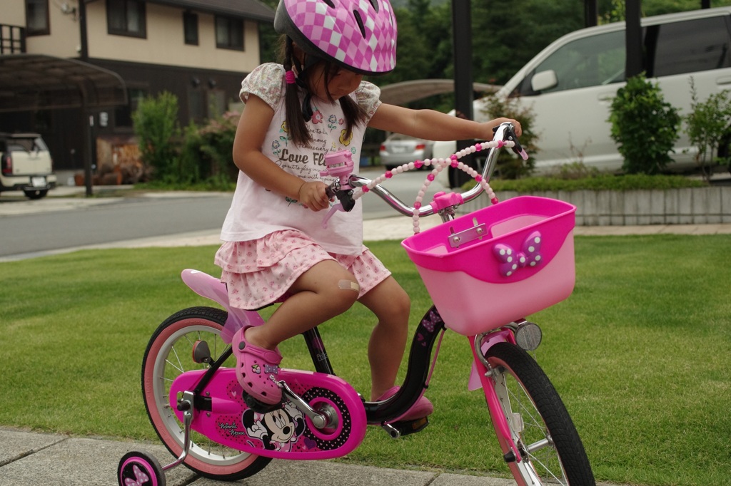 早く補助輪取りたいな～