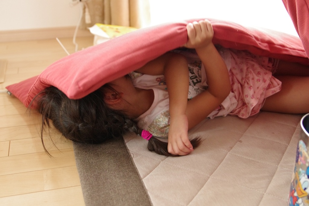 お母さんに怒られた～