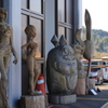 駅の彫刻