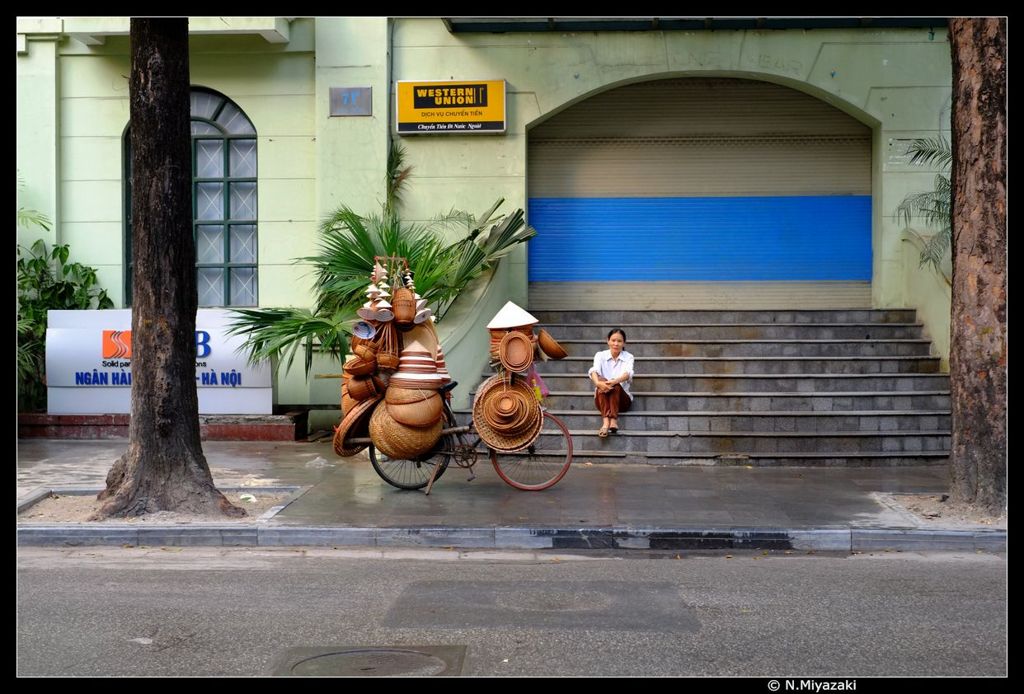 ハノイ　ストリートショット Hanoi street shot