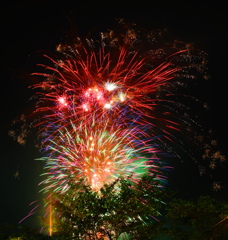 恵那峡花火