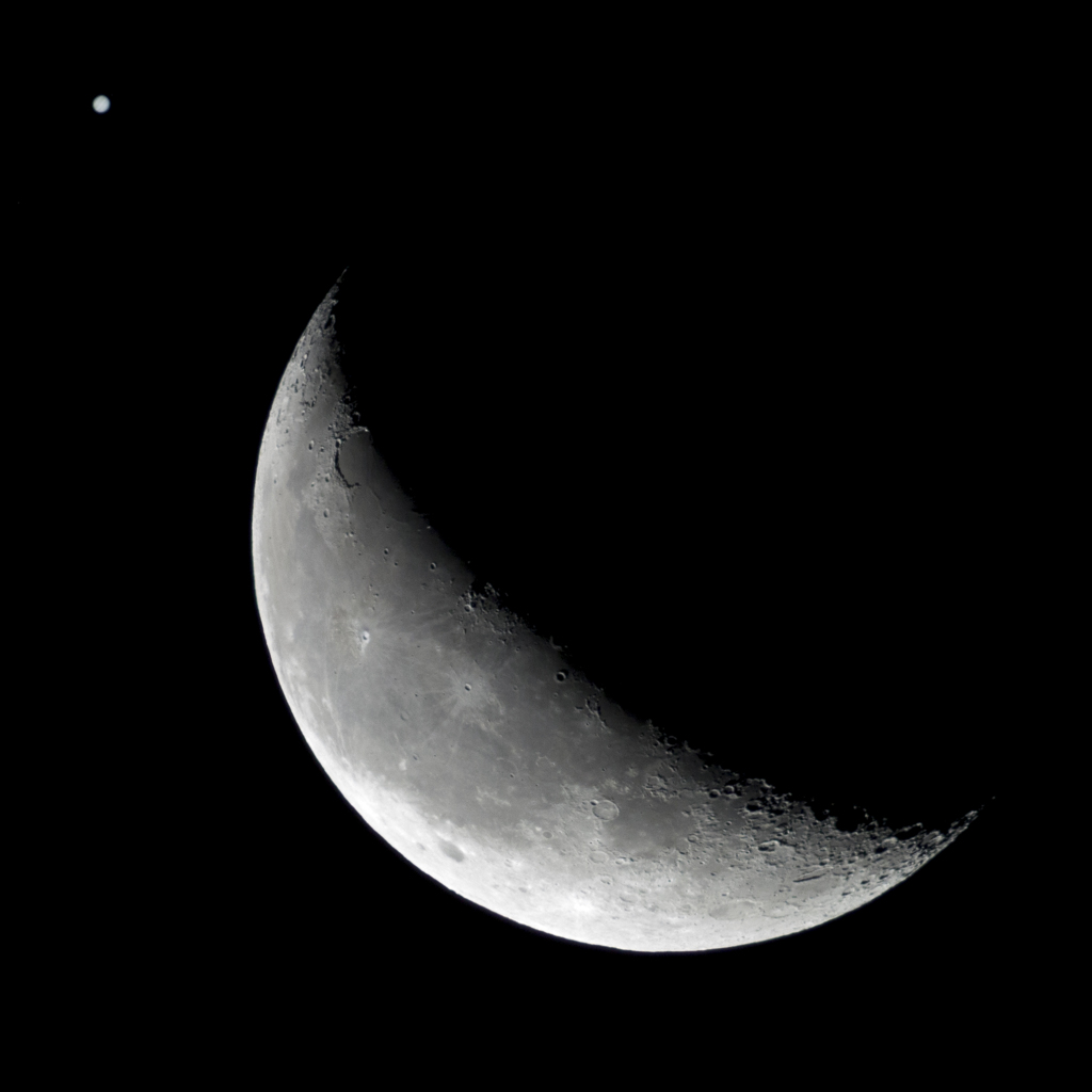 Moon & Jupiter