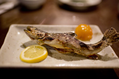 岩魚の塩焼き