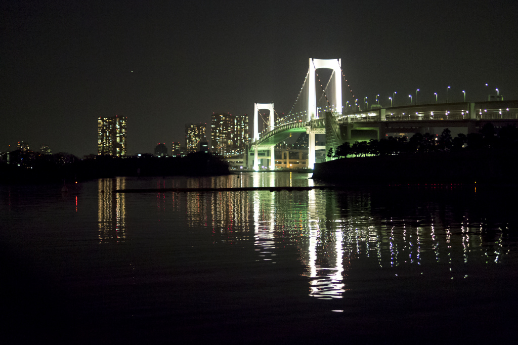 海からみる虹の架け橋