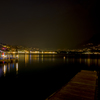 ルガーノ湖夜景
