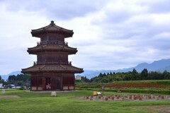 鞠智城と彼岸花