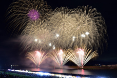 筑後川花火大会　③