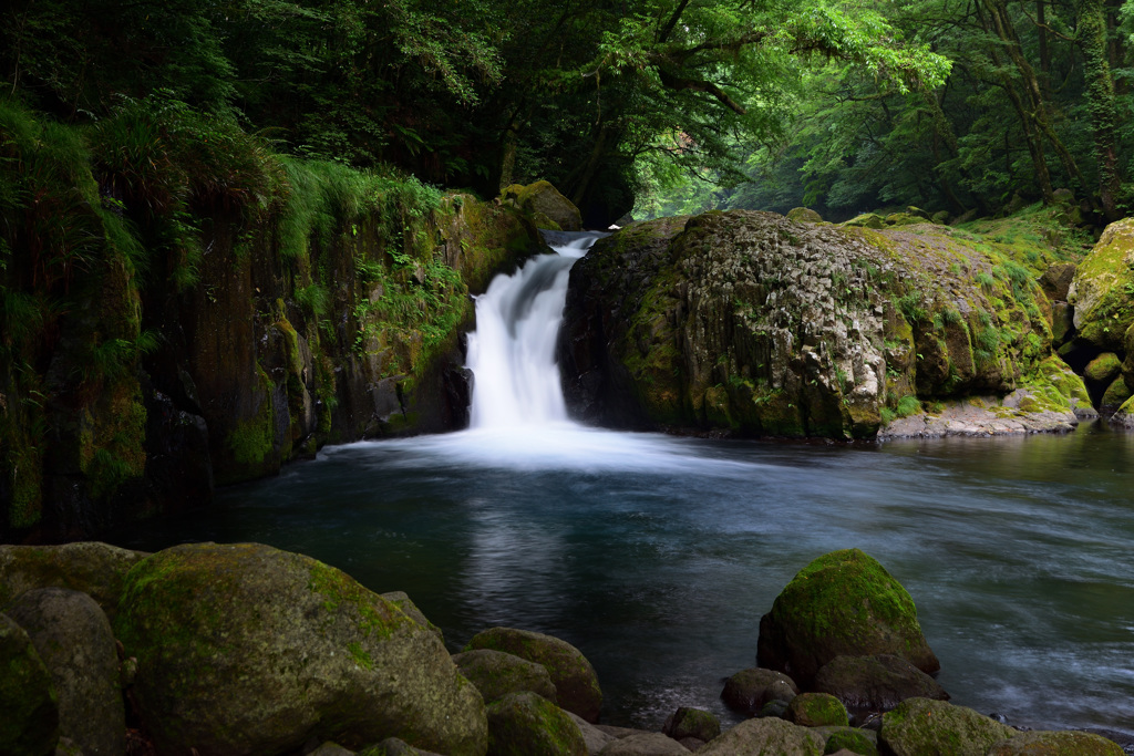 黎明の滝