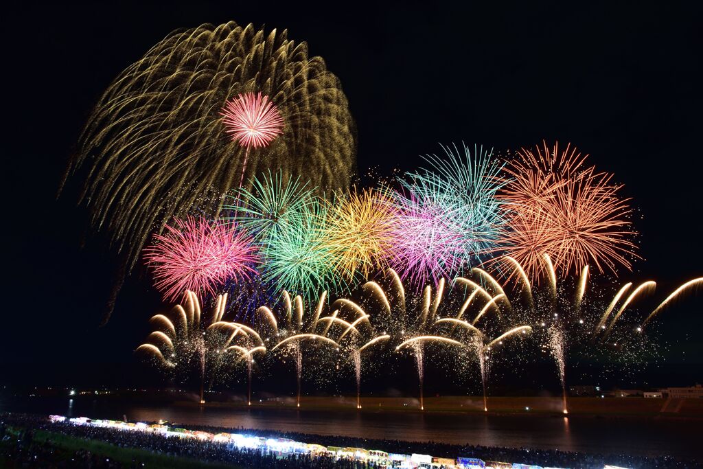 筑後川花火大会　②