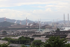 雨あがりの水島