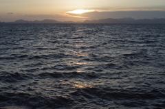 焼野海岸の夕陽