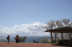 海が見える公園で、、、８