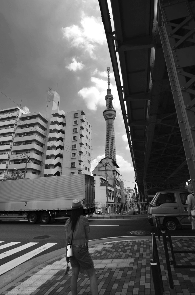 東京新名所隅田界隈を歩く