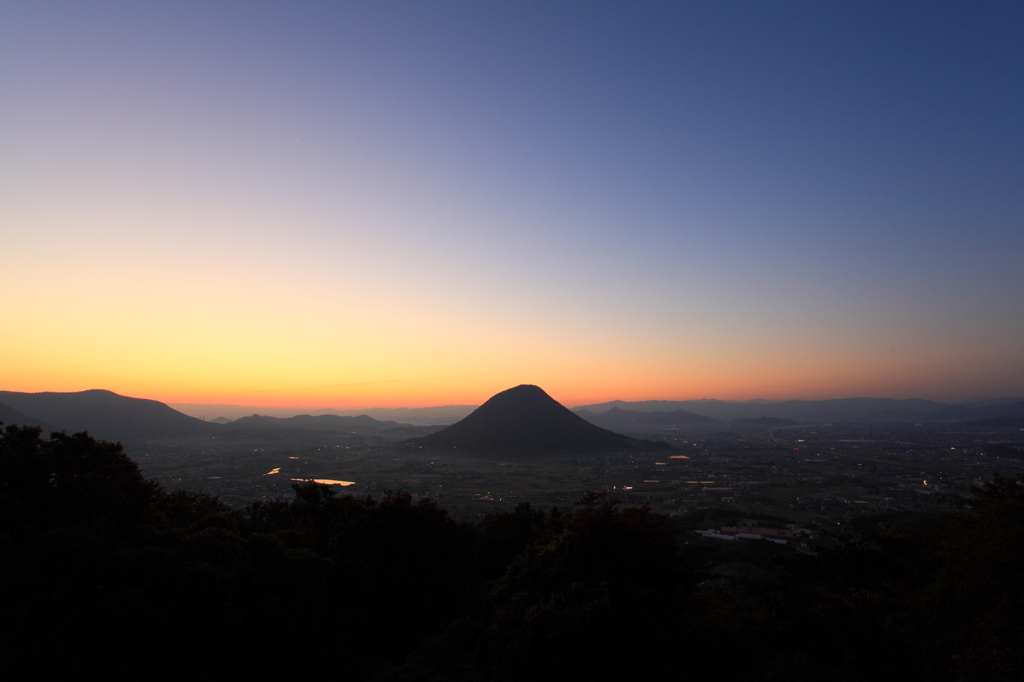 目覚めの讃岐平野