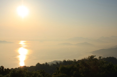 朝霧の瀬戸