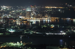 高松港の夜景